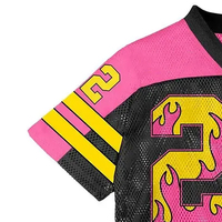 Jersey Deportivo de Seda 100% Poliéster, de Alta Calidad, Personalizado, Manga Corta, Transpirable, Estampado, para Fanáticos