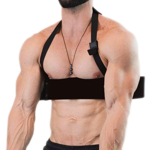 แผ่นรองออกกำลังกายแบบแยกส่วน Arm Blaster Ergonomic Curl สำหรับการพัฒนาแขนอย่างมีประสิทธิภาพและเทคนิคการออกกำลังกายที่ถูกต้อง - Product Image 2