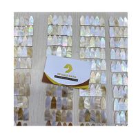 Plaques de nacre véritable colorées A+ pour incrustation, scrapbooking, bijoux, superposition, bricolage, luthier