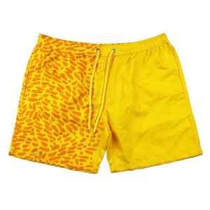 Breathable Men Swim-Trunks <b>Compression</b>-Liner Quick-Dry Cotton Waterproof With Pockets Beachwear Swimming Swimsuits <b>Short</b> For Men - Product Image 5
