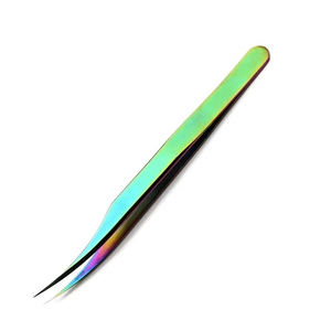 Pinzas para pestañas personalizadas, pinzas para extensión de pestañas de marca privada, herramientas de belleza para pestañas - Product Image 4