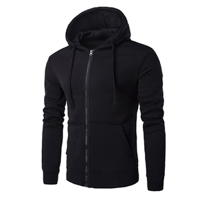 Sudadera con capucha de lujo 2026 con cremallera, suave, 100% algodón polar, lisa, ecológica, moderna, de corte regular, estilo urbano, en oferta. - Product Image 5