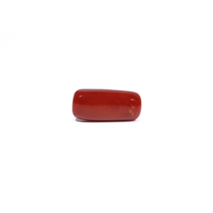 Natural Red Coral Loose Gemstone 7.2 Carat Certified Wholesale 3mm - Product Image 1