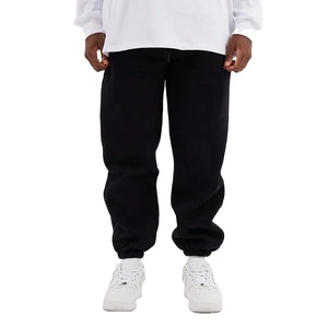 Pantalones Deportivos de Felpa de Algodón Grueso de 400 GSM, Estilo Jogger, Anchos, Rectos, Holgados, para Hombre, 2026 - Product Image 3