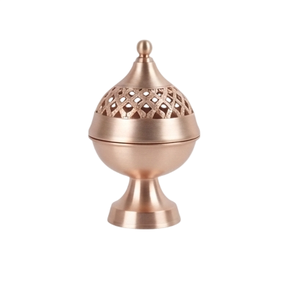 Metal <b>Incense</b> <b>Cone</b> Burner Middle East Tall Base Censer Charcoal <b>Incense</b> Burner Religious for Church Yoga Spa Home Decoration - Product Image 6
