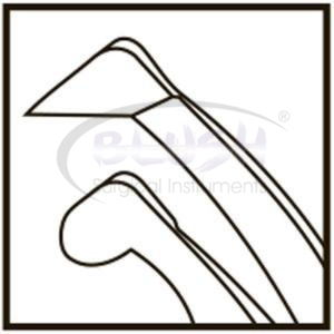 Pinzas de Capsulorrexis Curvas de Titanio, Instrumento Oftálmico para Cirugía de Cataratas, Herramienta de Capsulotomía de Blush Surgical - Product Image 4