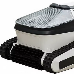 NOUVEAUTÉS - Robot nettoyeur de piscine automatique, brosse de nettoyage murale avec couvercle pour piscines de 2000 pieds carrés, fabriqué aux États-Unis - Product Image 2