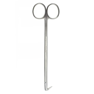 High Grade DeBakey Vascular Scissors 170 mm Angled 120° Sharp 10 mm Blade Hegemann Diethrich Cardiovascular Surgery Tool - Product Image 2