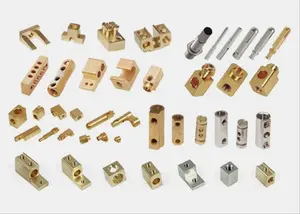 Accessoires de câblage électrique de qualité industrielle, presse-étuies en laiton robustes, embouts de câble étanches, cosses en cuivre - Product Image 2