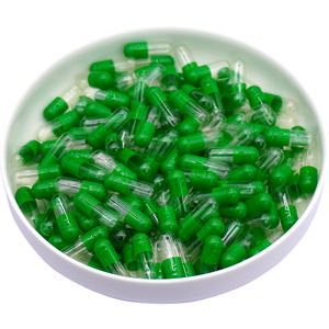 カプセルサイズ00 <span class=keywords><strong>1</strong></span> 2 3 4酸化鉄赤と白空ピルゼラチンカプセル - Product Image 3