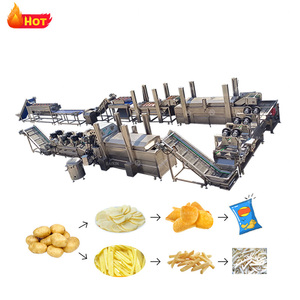 Ligne de production de frites d'une capacité de 3000 kg par heure Ligne automatique Fort French Fries Vidéo complète - Product Image 2