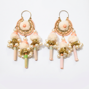 Pendientes de Araña con Cuentas de Hilo de Hierro Hechos a Mano, Venta al por Mayor, Personalizados, OEM, ODM, DECORYUG - Product Image 1