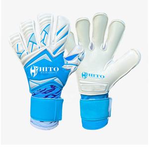 Gants de gardien de but professionnels de protection personnalisés, gants d'entraînement pour gardien de but, impression en silicone sur le dos de la main, contact sur la paume avant Letax - Product Image 1