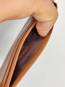 High Quality Custom Logo Designer Men's Genuine Leather Short <b>Wallet</b> Embroidery Low MOQ Wholesale Multi Card Holder OEM <b>RFID</b> - Product Image 3