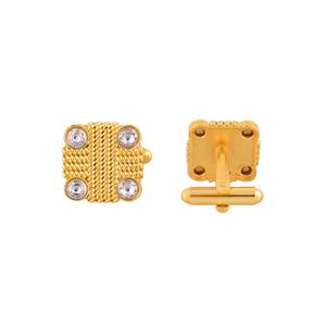 Luxury Brass Square Dial <b>Cufflinks</b> <b>Men</b> Formal Shirt Accessories Wedding Business Gift Premium - Product Image 3