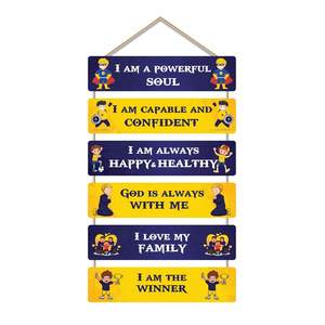 คำคมสร้างแรงบันดาลใจ ของตกแต่งผนังไม้ MDF พร้อมคำคมตกแต่งผนัง ของขวัญงานศิลปะกราฟิก ของตกแต่งผนัง - Product Image 4