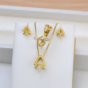 Anillo Abierto de Plata S925 con Colgante de Perla y Jade para Mujer, Accesorios de Joyería, Componentes 1368 - Product Image 1