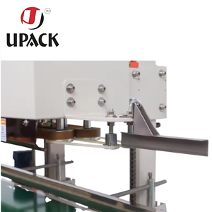 FRL200A Heavy Duty 25 KG Vertical Continuous Band <b>Sealer</b> Plastic, Food & Rice Bag and <b>Heat</b> Sealing Machine Wheat flour pulses - Product Image 3