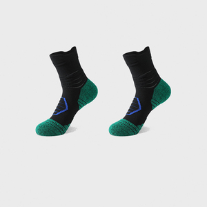Calcetines Deportivos de Algodón Ecológicos Personalizados al por Mayor para Otoño, Calcetines de Baloncesto Transpirables hasta la Rodilla de Secado Rápido - Product Image 6