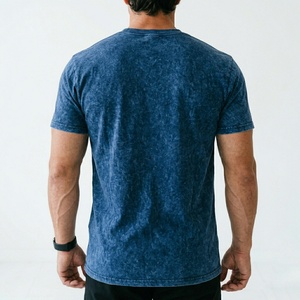 Luxury 100% Cotton Loose 230g American Mens T Shirt High Quality Blank Vintage Custom Logo Oversized <b>Tshirts</b> for Men - Product Image 4