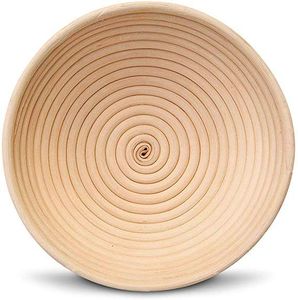 Panier à pain en rotin artisanal le mieux noté, idéal pour une croûte croustillante, banneton de levage pour pain au levain, fabricant - Product Image 1