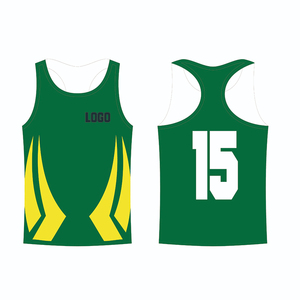 Wholesale Custom Men Plus Size Racer Tank Top Eco Polyester Quick Dry Breathable Sleeveless Sports Vest OEM Bulk - Product Image 6