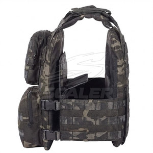 Chaleco Táctico Multibolsillos para Camping, Chaleco para Exteriores con Tirantes Ajustables y Cierre de Hebilla Rápida - Product Image 3
