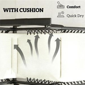 Set di 2 Sedie Pieghevoli Color Crema per Uso Esterno in Cortile e Giardino - Product Image 4