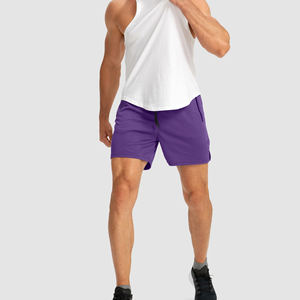 Shorts de sport taille haute pour hommes, style urbain, en tissu non tissé, pour la course et le jogging estival - Product Image 6