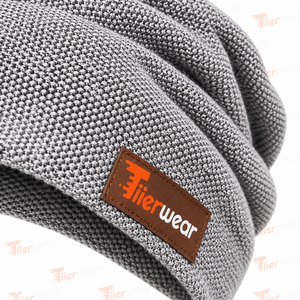 Gorro de Punto para Hombre Tiierwear, Color Sólido, Cálido para Invierno, Gorra Casual, 100% Acrílico, Tejido a Máquina para Adultos - Product Image 5