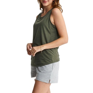 Débardeurs pour femmes de haute qualité, légers, en tricot côtelé uni, respirants, extensibles, sans manches, séchage rapide - Product Image 2