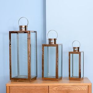 โคมไฟตกแต่งบ้านสไตล์ยอดนิยม คุณภาพสูง ทำจากสแตนเลส ที่ใส่เทียนแบบคลาสสิก - Product Image 6