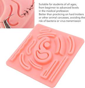 แบบจำลองฝึกเย็บผ่าตัดผ่านกล้อง 3 มิติ สำหรับการศึกษาทางการแพทย์ ทำจากซิลิโคนเกรดทางการแพทย์ สำหรับฝึกเย็บผิวหนัง - Product Image 3