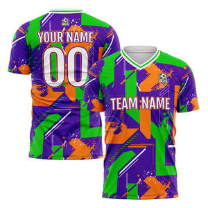 ผู้ผลิตและจำหน่ายเสื้อเจอร์ซีย์โพลีเอสเตอร์แบบซับลิเมชั่น 140 GSM ผ้าอินเตอร์ล็อค รับผลิตตามสั่ง ขายส่ง OEM พร้อมรับทำแบรนด์ส่วนตัว - Product Image 4