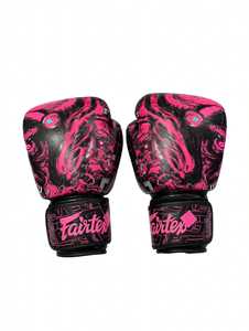Gants de boxe Fairtex en cuir véritable, fermeture auto-agrippante, imperméables, légers, protection UV, antidérapants, arts martiaux – Vente chaude - Product Image 2