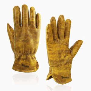 Heavy Duty <b>Thermal</b> Leather <b>Work</b> <b>Gloves</b> For Men High Quality Thornproof Gardening <b>Gloves</b> For Men And Women For Gardening - Product Image 6