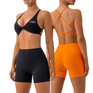 Pantalones Cortos Deportivos de Cintura Alta para Mujer, Cómodos, Transpirables, de Secado Rápido, para Verano, Gimnasio, Yoga, Running, Modelo Butterfly Sweat Canvas - Product Image 1