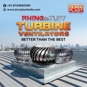 Strong Impact Resistant Weatherproof Wind-Driven Zero-Power 2700 CFM Industrial Natural Roof Ventilation Exhaust Systems - Product Image 6