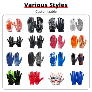 Rugby American Football Equipment Sports Goalkeeper Receiver <b>Glove</b> Football <b>Gloves</b> for Youth and Adult - Product Image 5