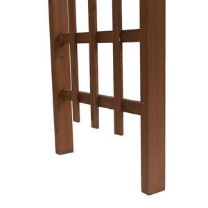 Spedizione Gratuita: Arco da Giardino YJ 7FT Marrone Scuro, Bellissimo e Pratico Recinto, Traliccio e Cancello - Product Image 4