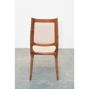 Chaise de salle à manger moderne pour la maison et la cuisine, chaise en bois rembourrée avec dossier pour la maison et le bureau, prix de gros PISANO - Product Image 2