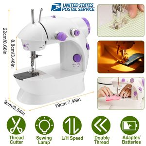 Máquina de Coser Overlock Eléctrica Portátil con Luz LED y Pedal de 2 Velocidades - Product Image 2
