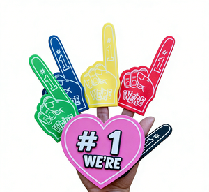 Mini Dita in Schiuma EVA Morbida, Vivaci e a Colori Vivaci, Personalizzabili, Affidabili, per Eventi Competitivi e Tifo, Ideali per il Rally, Vendita all'Ingrosso - Product Image 2