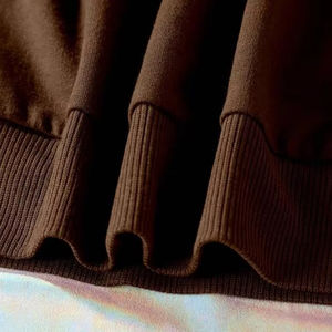 Sudadera con capucha de manga larga estilo urbano, premium, con pedrería, logotipo personalizado, nueva, de mezcla de algodón, estilo vintage, con pedrería, precio económico. - Product Image 6