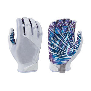 Gants de football d'entraînement conçus pour un maintien et un contrôle confortables, avec doigts flexibles, dos en maille respirante et sangle réglable. - Product Image 5