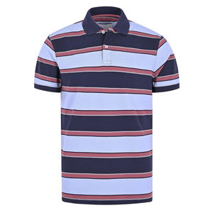 เสื้อโปโลผู้ชายสั่งทำพิเศษ สีพื้น ผ้าคอตตอนเทอร์รี่ กันยับ ซับเหงื่อ แห้งเร็ว แขนสั้น ถักทอ ไซส์ใหญ่ สวมใส่สบาย เหมาะสำหรับกอล์ฟ ระบายอากาศได้ดี - Product Image 1