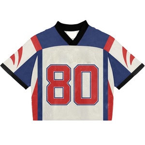 Custom Printed Mesh Football Jersey Number 23 Cranes <b>Flowers</b> Unisex Adult Breathable Polyester Sport Apparel V-neck Sleeveless - Product Image 3