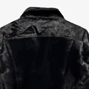 New Arrival Printed Design Cowhide Leather <b>Jackets</b> Hair On Leather <b>Jackets</b> Apparel Clothing Cowhide Leather <b>Jackets</b> - Product Image 3
