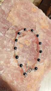 Black & White Moissanite diamond <b>Bracelet</b> Beautiful Diamond <b>Bracelet</b> - Product Image 2