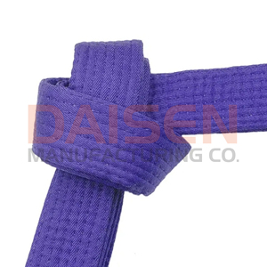 Cinturón de Taekwondo morado de 1,8 m, cinturón de tela duradero para artes marciales, cinturón de entrenamiento de Karate para hombres y mujeres, ropa deportiva ligera para BJJ MMA - Product Image 4